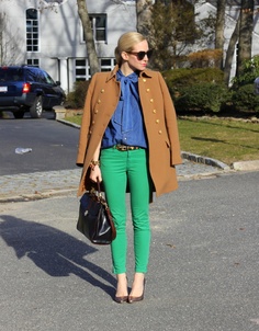 yeşil-pantolon-kombini-sonbaharlık